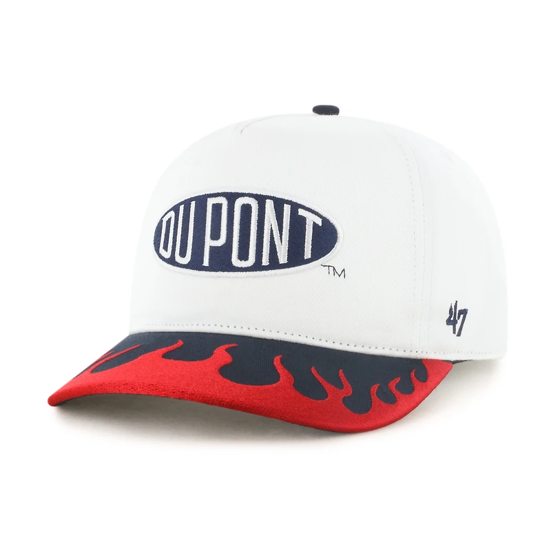 Men's '47 White/Red Jeff Gordon Flame Hitch Adjustable Hat
