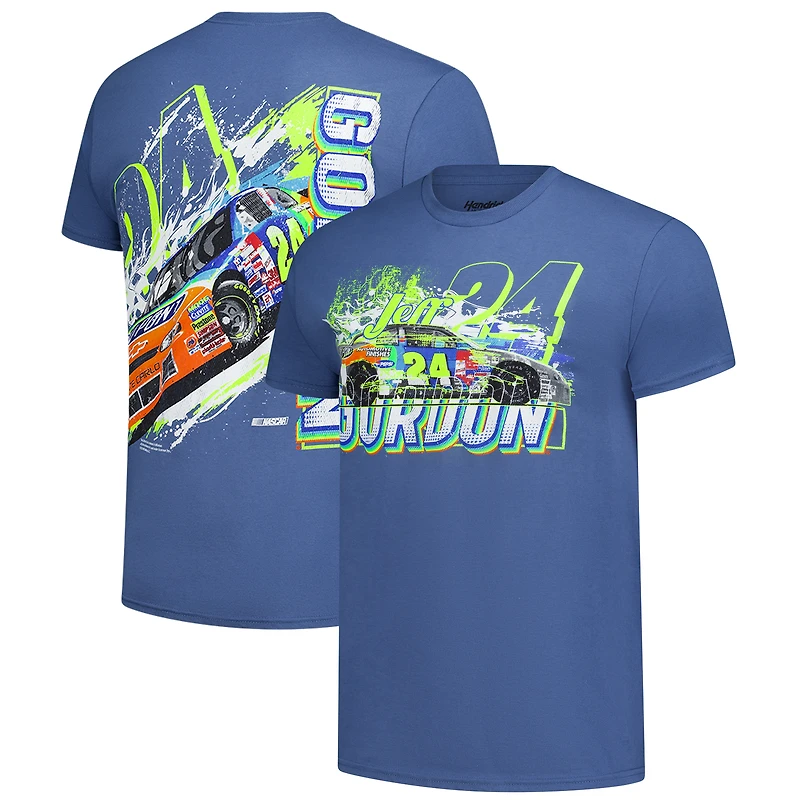 Men's Classic Ink Coastal Blue NASCAR Jeff Gordon 2-Spot T-Shirt