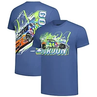 Men's Classic Ink  Coastal Blue NASCAR Jeff Gordon 2-Spot T-Shirt