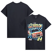 T-shirt rétro noir Jeff Gordon Axalta n° 24 de la collection Hendrick Motorsports pour homme