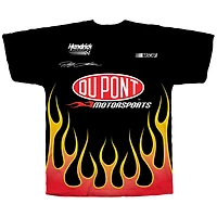 Men's Hendrick Motorsports Team Collection Charcoal Jeff Gordon Four-Time Champion Axalta Legend T-Shirt