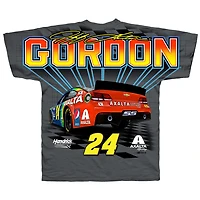 Men's Hendrick Motorsports Team Collection Charcoal Jeff Gordon Four-Time Champion Axalta Legend T-Shirt