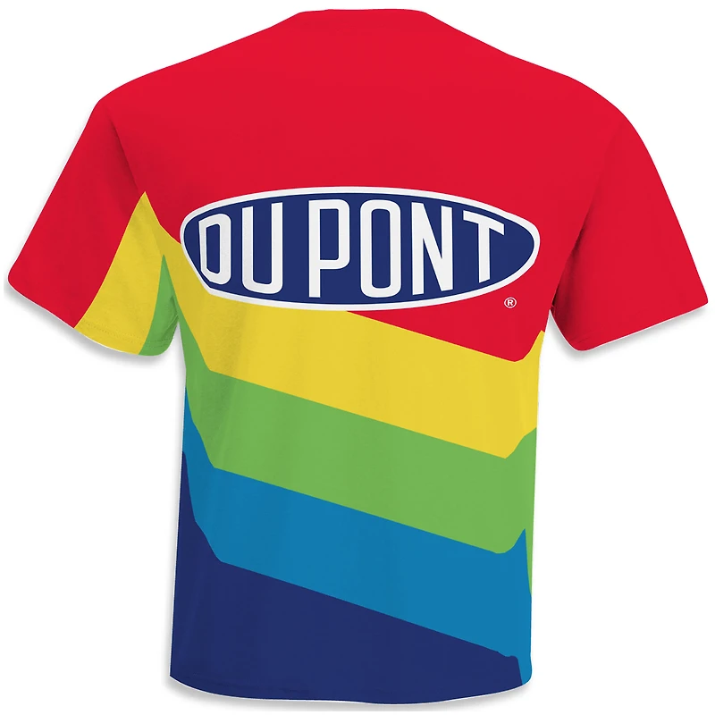 T-shirt homme Hendrick Motorsports Team Collection rouge/jaune Jeff Gordon Pit Crew