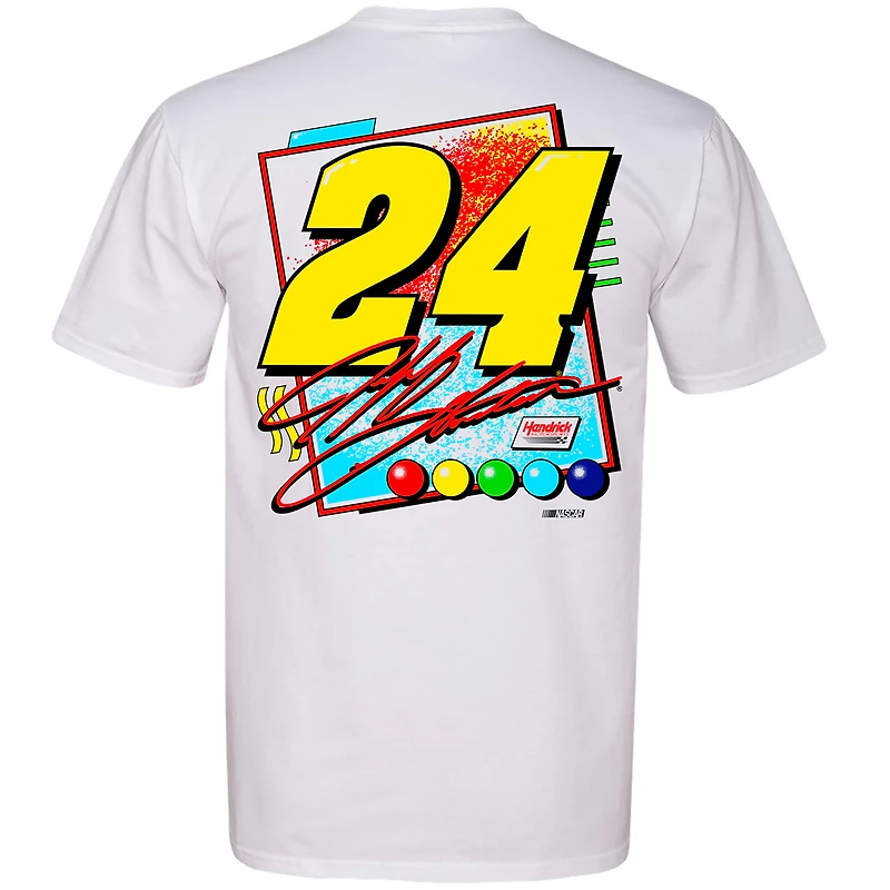 Men's Hendrick Motorsports Team Collection  White Jeff Gordon #24 Dupont T-Shirt
