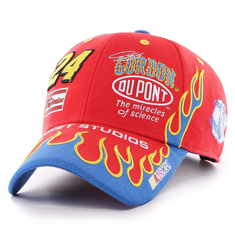 Men's Market Studios by ‘47  Red Jeff Gordon MVP Adjustable Hat