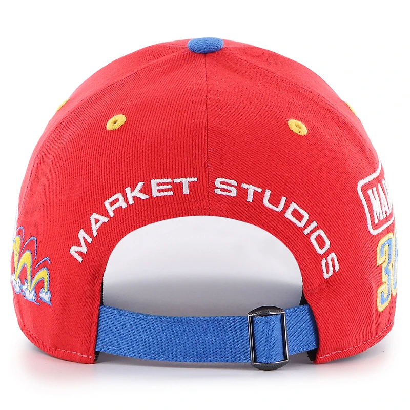 Men's Market Studios by ‘47  Red Jeff Gordon MVP Adjustable Hat