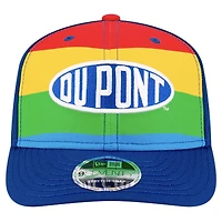 Casquette extensible à boutons-pression New Era Royal Jeff Gordon Rainbow 9SEVENTY pour homme