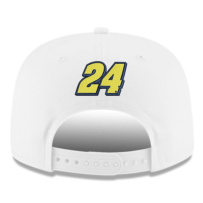 Casquette ajustable Jeff Gordon Coca-Cola 600 First Win Golfer New Era pour hommes, blanche