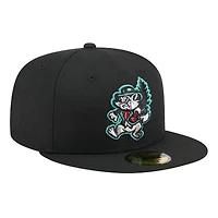 Men's New Era  Black Jersey Shore BlueClaws Theme Nights 59FIFTY Fitted Hat