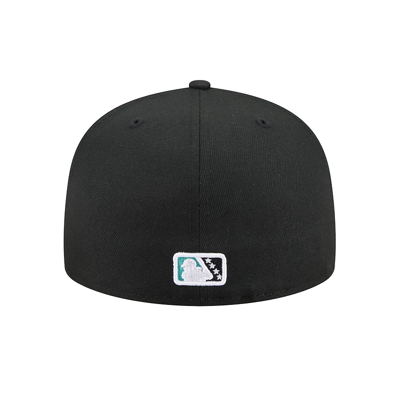 Casquette ajustée 59FIFTY New Era noire Jersey Shore BlueClaws Theme Nights pour homme