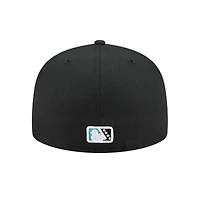 Casquette ajustée 59FIFTY New Era noire Jersey Shore BlueClaws Theme Nights pour homme