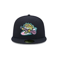 Casquette ajustée 59FIFTY bleu marine Jersey Shore BlueClaws pour homme de New Era