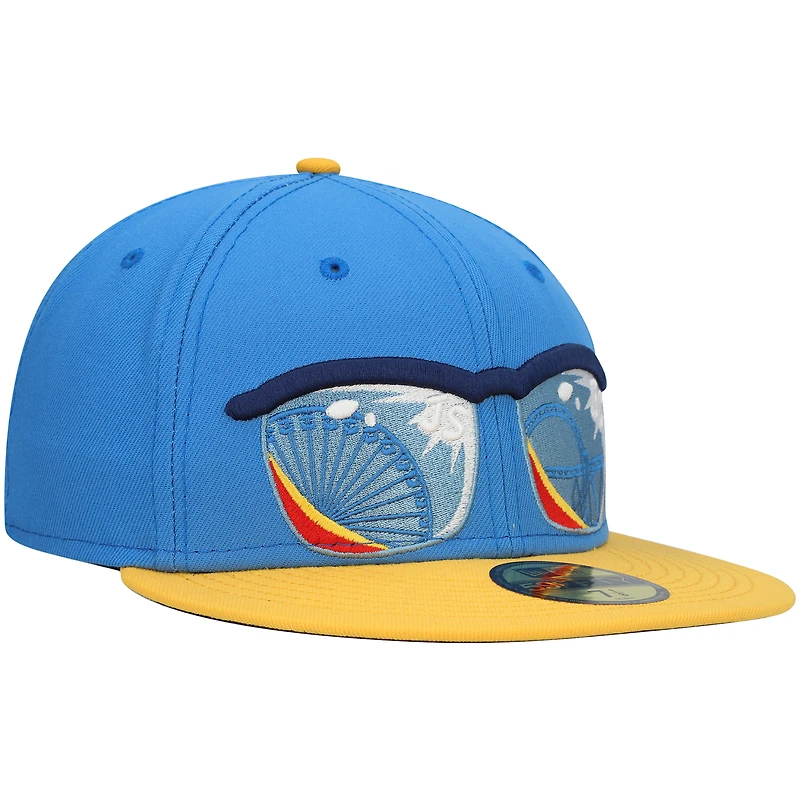 Casquette ajustée New Era Royal Jersey Shore BlueClaws Authentic Collection Team Alternate 59FIFTY pour hommes