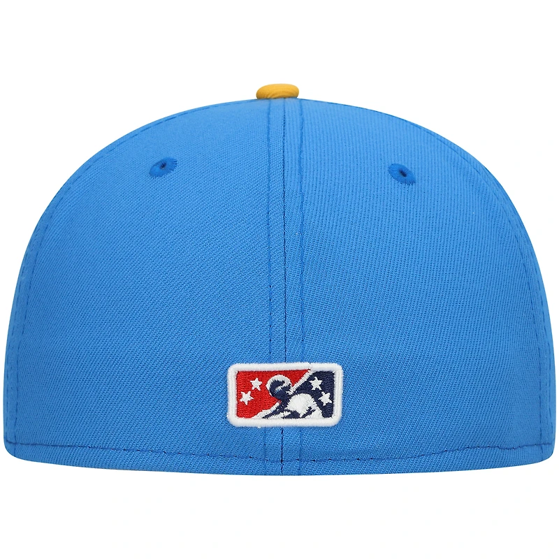 Casquette ajustée New Era Royal Jersey Shore BlueClaws Authentic Collection Team Alternate 59FIFTY pour hommes