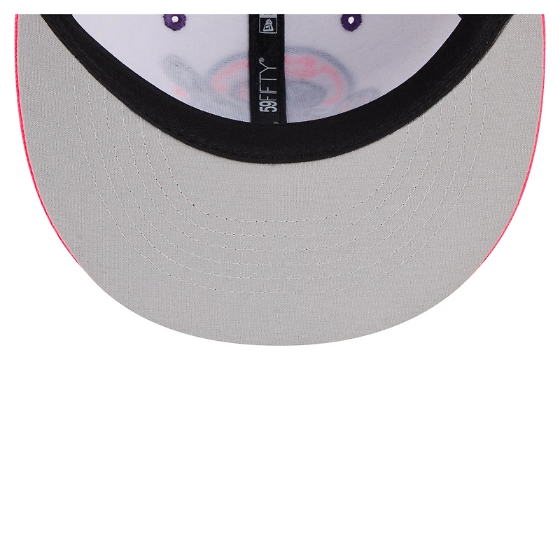 Men's New Era  White/Pink Jersey Shore BlueClaws 2026 Copa De La Diversion 59FIFTY Fitted Hat