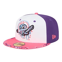 Men's New Era  White/Pink Jersey Shore BlueClaws 2026 Copa De La Diversion 59FIFTY Fitted Hat