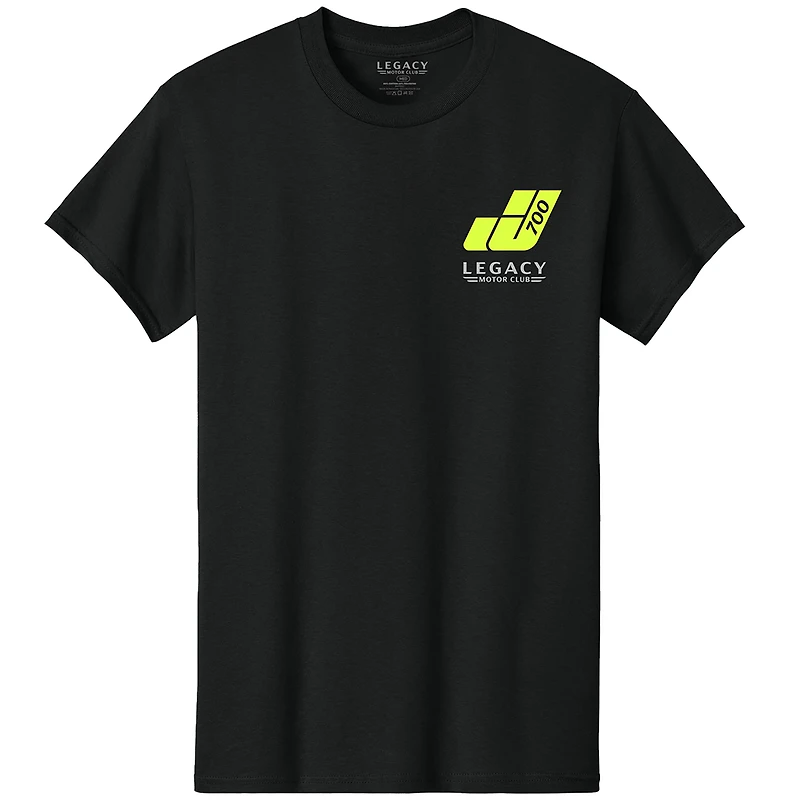 T-shirt noir pour homme avec motif voiture Jimmie Johnson Carvana