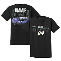 T-shirt noir Jimmie Johnson 2023 #84 Club Wyndham de la collection LEGACY Motor Team pour homme