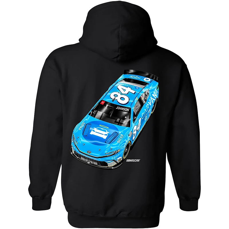 Sweat à capuche noir Jimmie Johnson Carvana de la collection LEGACY Motor Club Team pour hommes