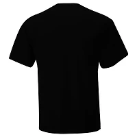 T-shirt noir à damier pour homme, motif voiture de sport, fanatiques paris sportifs, J.J. Yeley