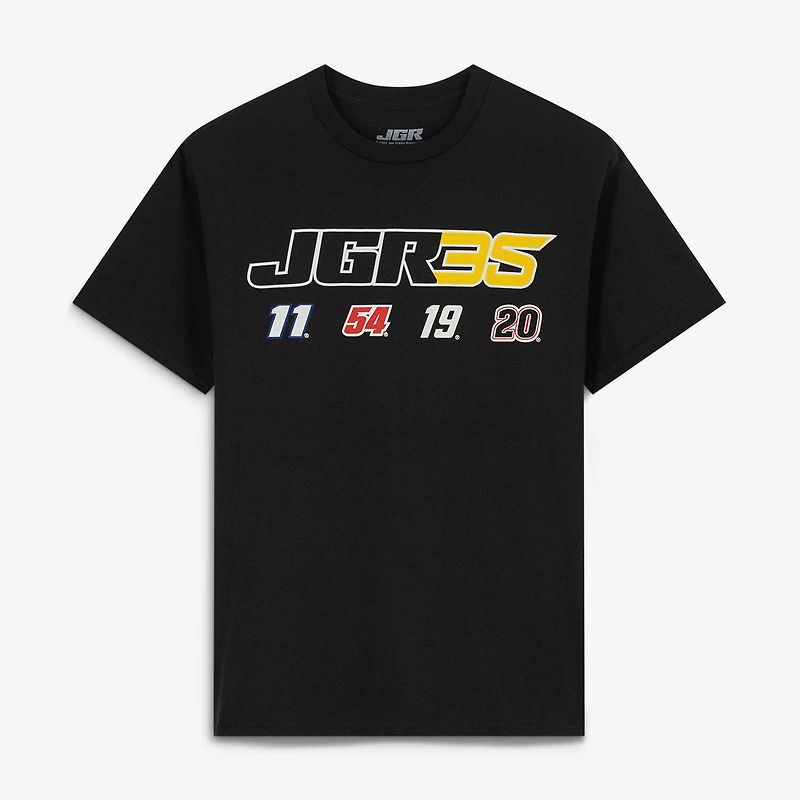 Men's Joe Gibbs Racing Team Collection Black JGR35 T-Shirt