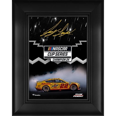 Joey Logano Framed 5" x 7" 2022 NASCAR Cup Champion Collage Photograph
