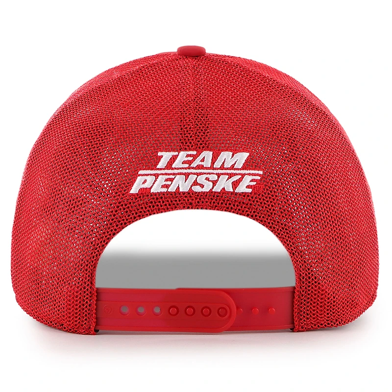 Men's '47  Red Joey Logano Hunt Brothers Pizza Triple Hit Corduroy Adjustable Hat
