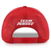 Men's '47  Red Joey Logano Hunt Brothers Pizza Triple Hit Corduroy Adjustable Hat