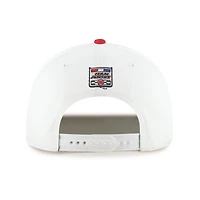 Men's '47  White/Gold Joey Logano Flame Hitch Adjustable Hat
