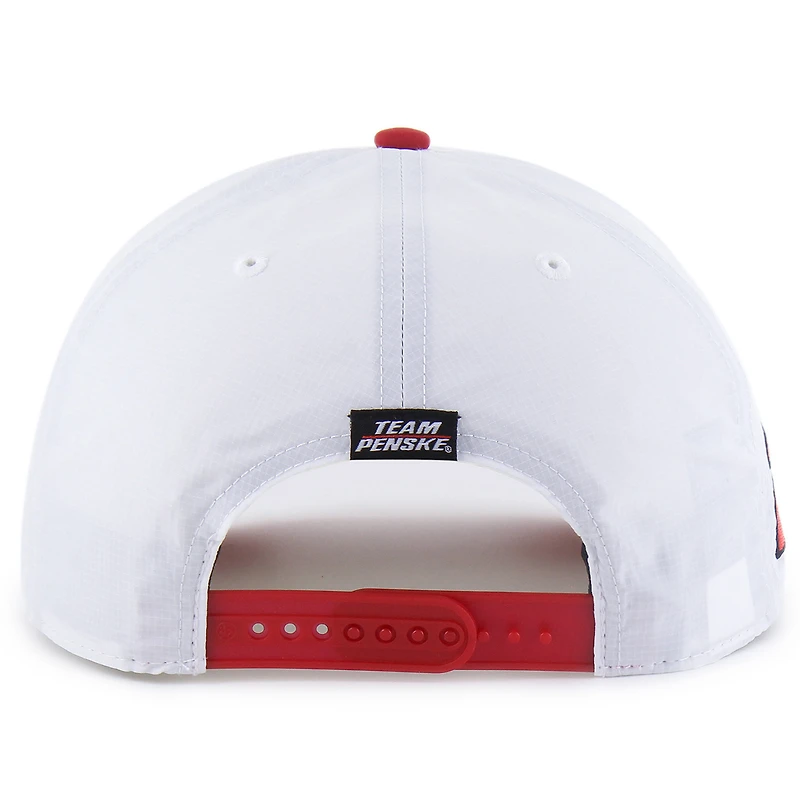 Men's '47 White/Red Joey Logano brrr° Shell-Pennzoil Rope Hitch Adjustable Hat