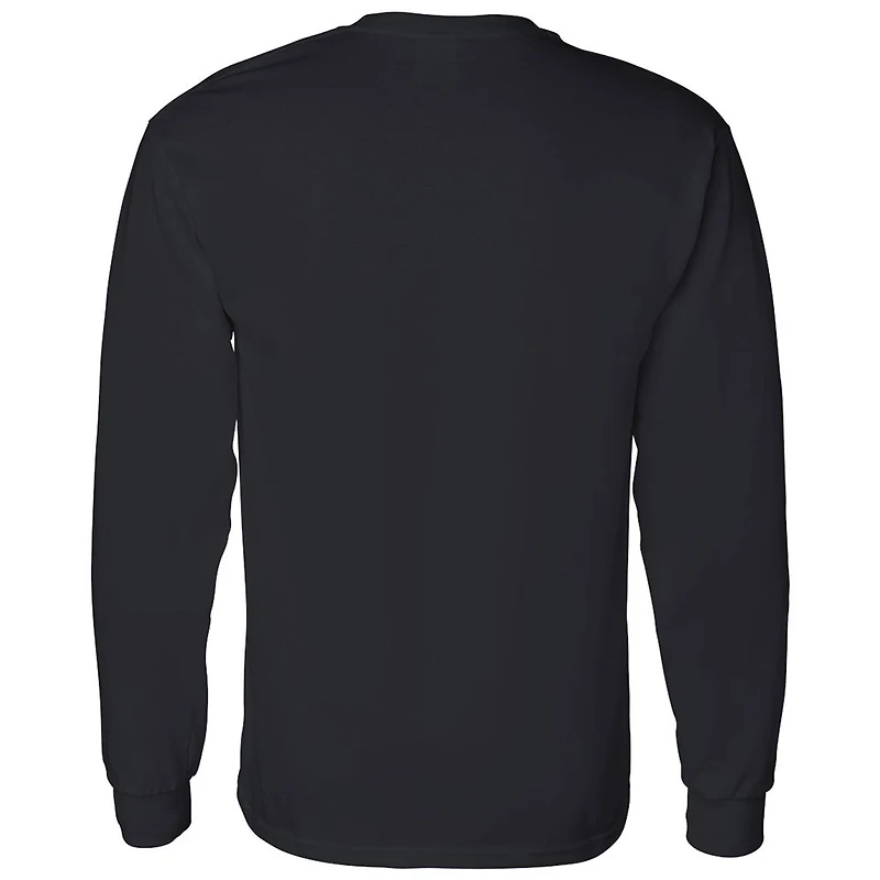 Men's Checkered Flag Sports Black Joey Logano 2024 NASCAR Cup Series Champion Official Long Sleeve T-Shirt