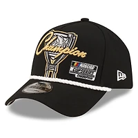 Casquette ajustable 9FORTY Joey Logano 2024 NASCAR Cup Series pour homme New Era noire