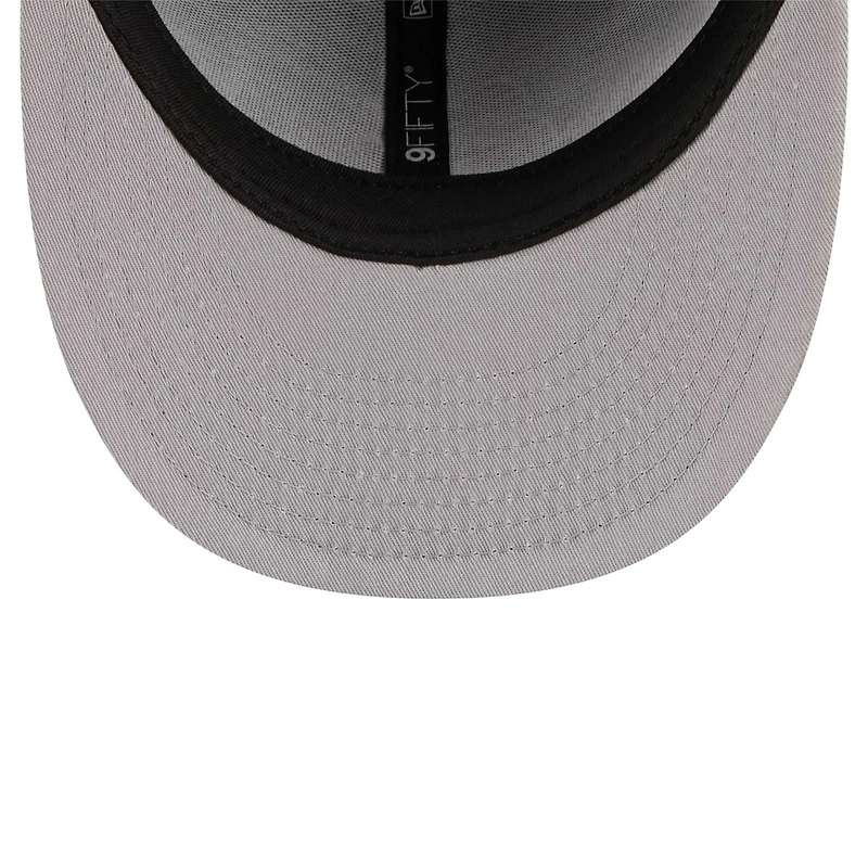 Men's New Era Black Joey Logano Patriotic Eagle & Flag A-Frame 9FIFTY Snapback Hat