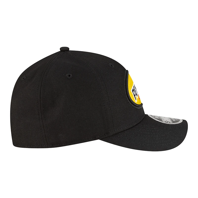 Casquette ajustable New Era Joey Logano Pennzoil 9FORTY M-Crown noire pour homme