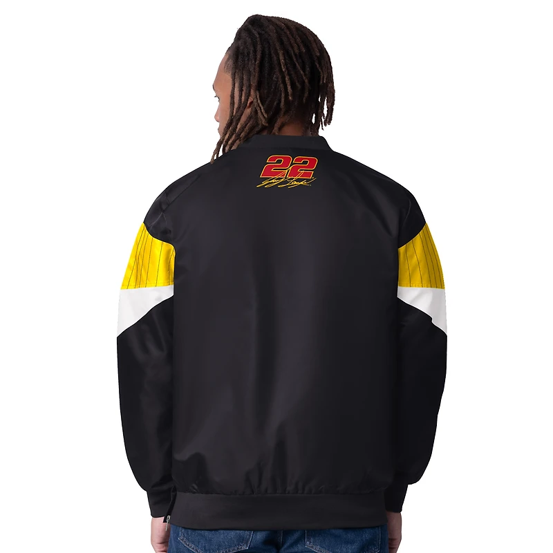 Veste à enfiler col en V Joey Logano Shell Pennzoil Striker I pour homme