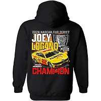 Men's Team Penske Black Joey Logano 2024 NASCAR Cup Series Champion Pullover Hoodie
