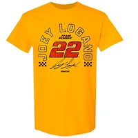 Men's Team Penske Gold Joey Logano Lifestyle T-Shirt
