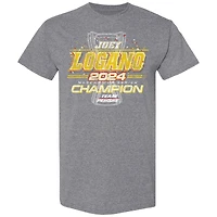 Men's Team Penske Gray Joey Logano 2024 NASCAR Cup Series Champion Finish Line T-Shirt