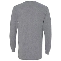 T-shirt à manches longues pour homme Team Penske Heather Charcoal Joey Logano, triple champion de la NASCAR Cup Series