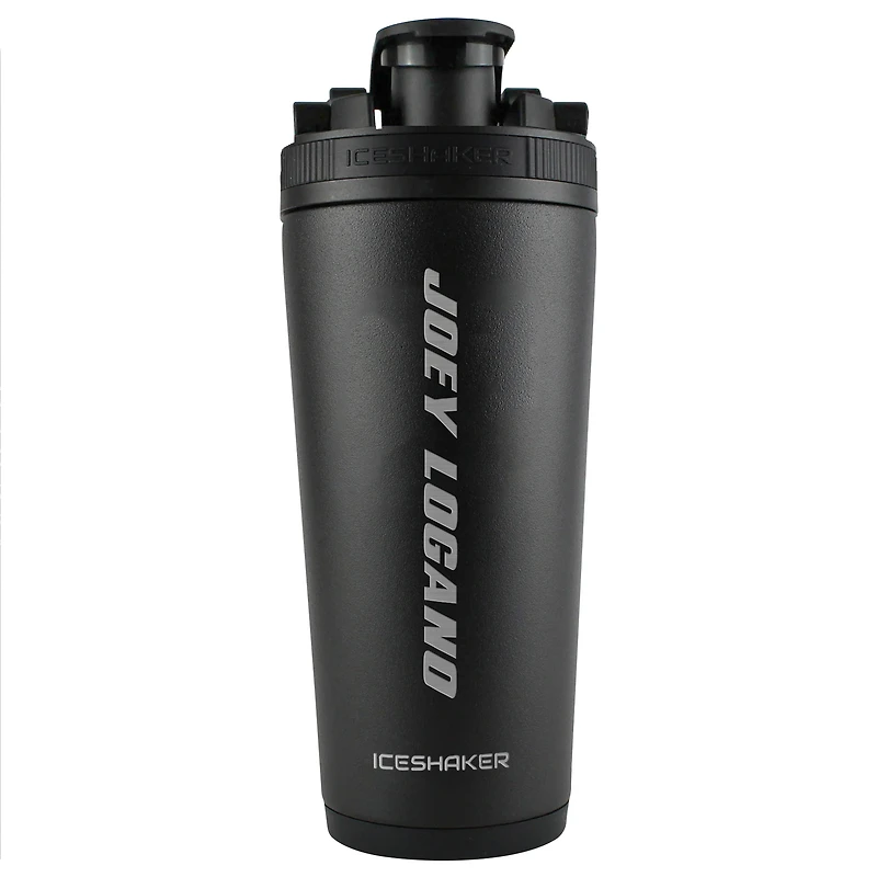 WinCraft Joey Logano 26oz. Bouteille de mélangeur de shaker à glace en acier inoxydable