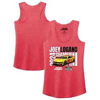 Débardeur rouge de l'équipe féminine Penske Joey Logano, championne la NASCAR Cup Series 2024