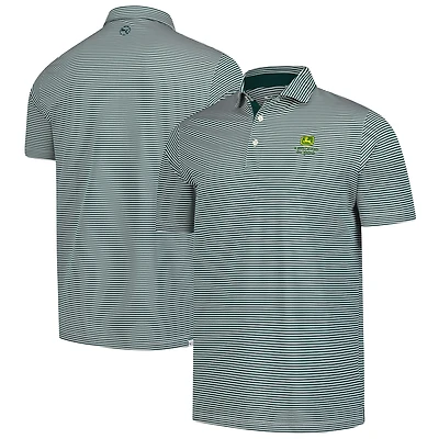 Men's Puma  Hunter Green John Deere Classic Isle Pique Polo