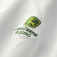 Pull à fermeture éclair quart de tour Puma John Deere Classic You-V blanc pour homme