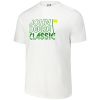 T-shirt blanc classique Chapman Ahead pour homme de John Deere