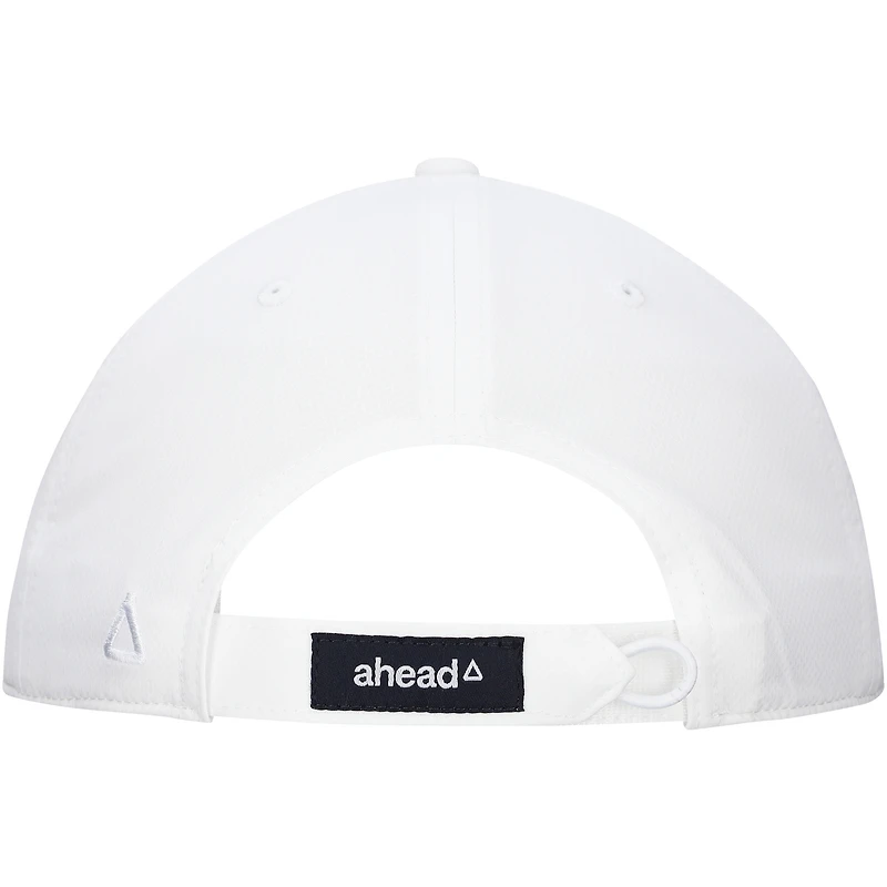 Chapeau réglable Ahead John Deere Classic Frio AeroSphere blanc pour hommes