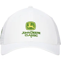 Casquette ajustable AeroSphere Tech Ahead blanche pour homme John Deere Classic Stratus