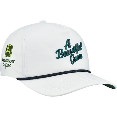 Men's Puma White John Deere Classic Beautiful Game Flexfit Hat