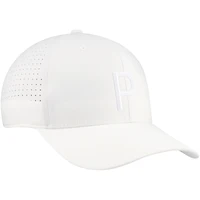 Casquette réglable Puma John Deere Classic Tech Flexfit blanche pour hommes