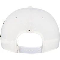 Casquette réglable Puma John Deere Classic Tech Flexfit blanche pour hommes