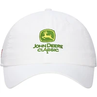 Unisex Ahead White John Deere Classic Shawmut Adjustable Hat